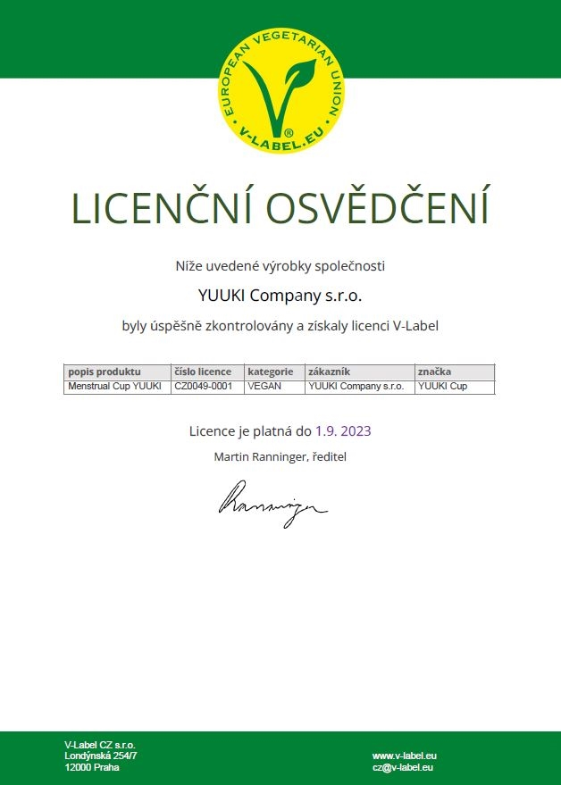 Yuuki certification
